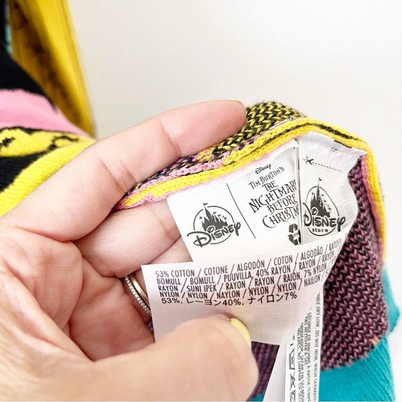 Disney The Nightmare Before Christmas Sally Long Sleeve Knit Sweater Dress - Picture 7 of 9